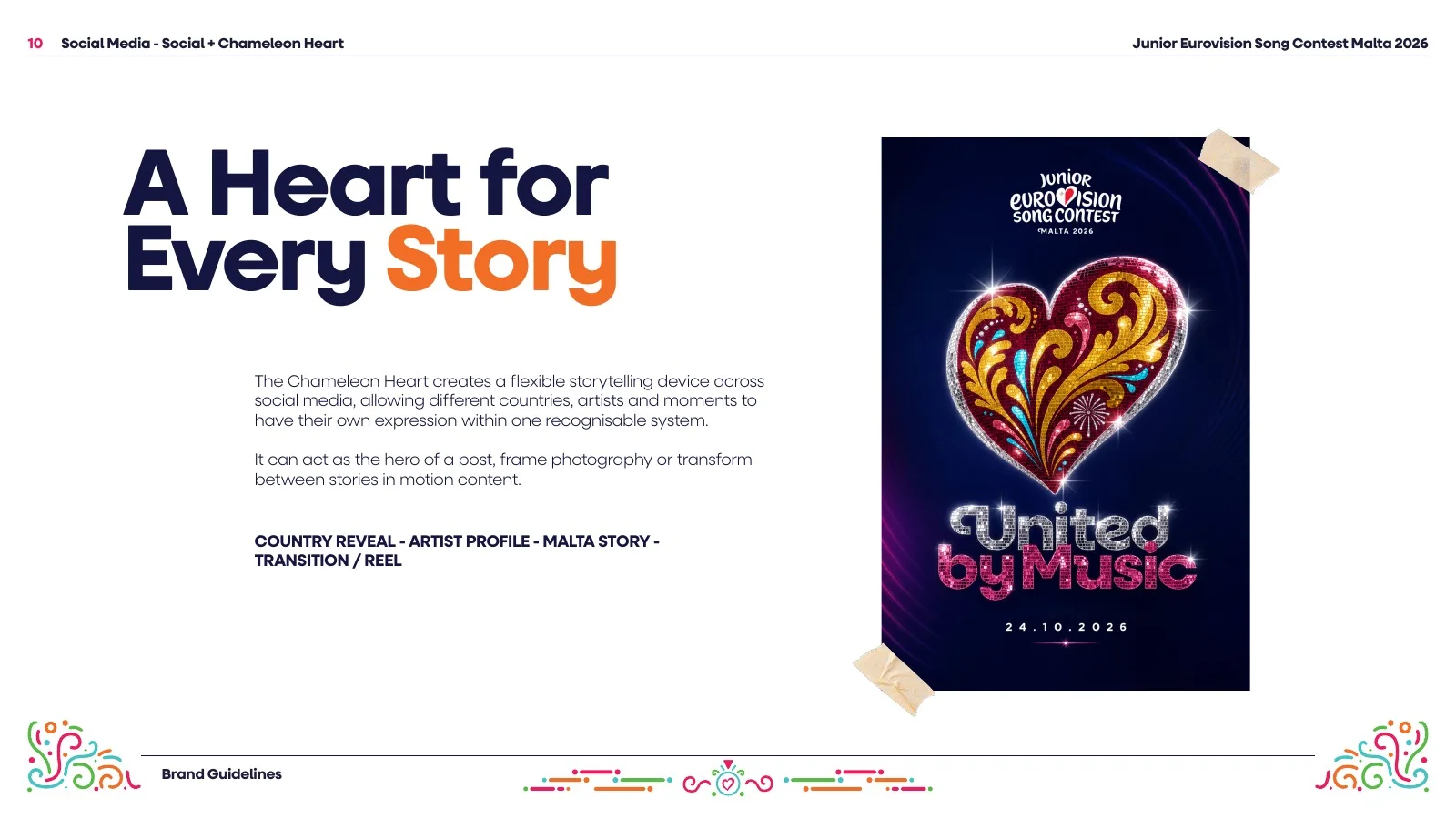 Brand guideline, social: page 77